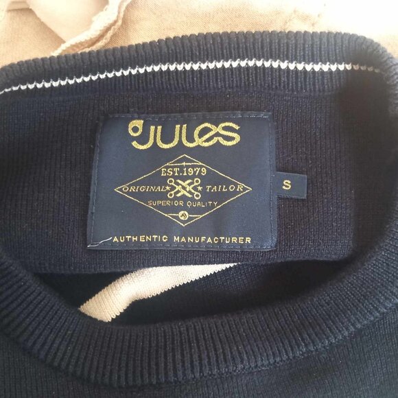 Jules Men's Striped Sweater, Size S - Picture 3 of 6